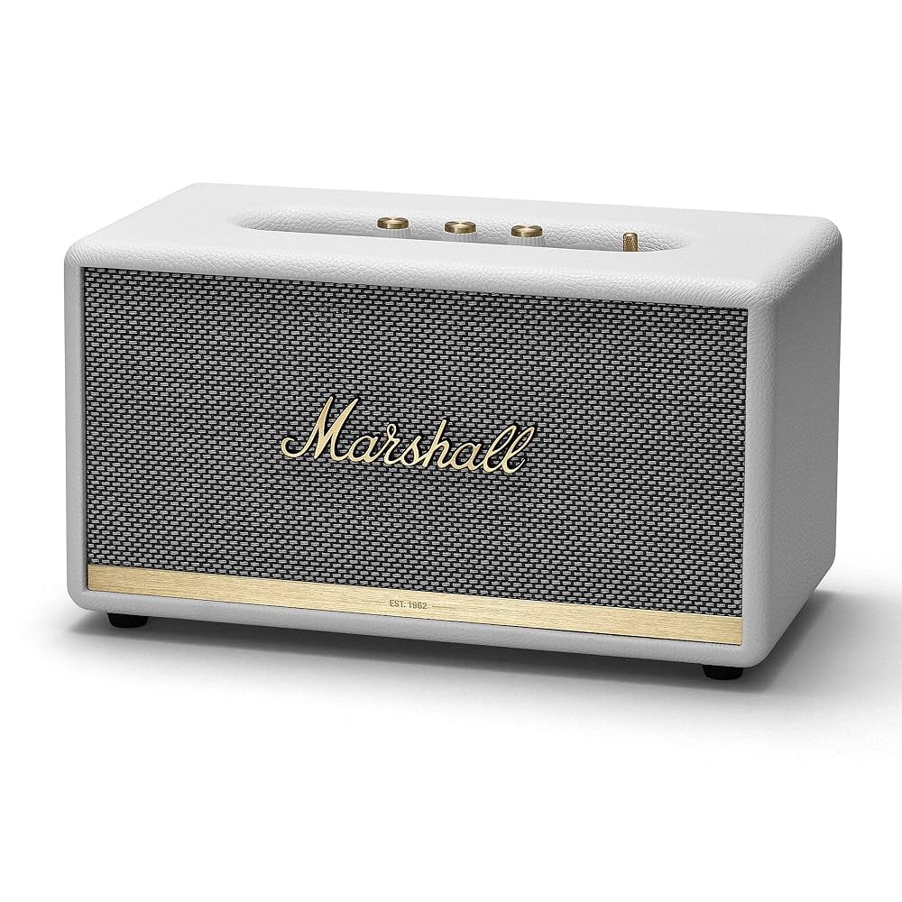 Marshall Bluetooth  Speaker ホワイト Marshall Woburn II 130 Watt Wireless Bluetooth Powered
